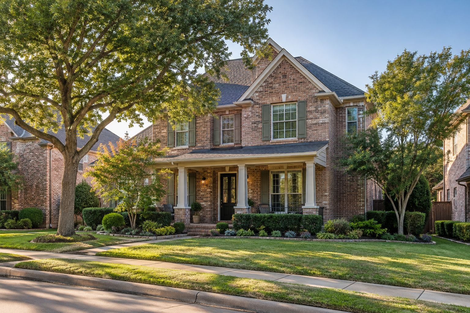 A Collin County home, illustrative